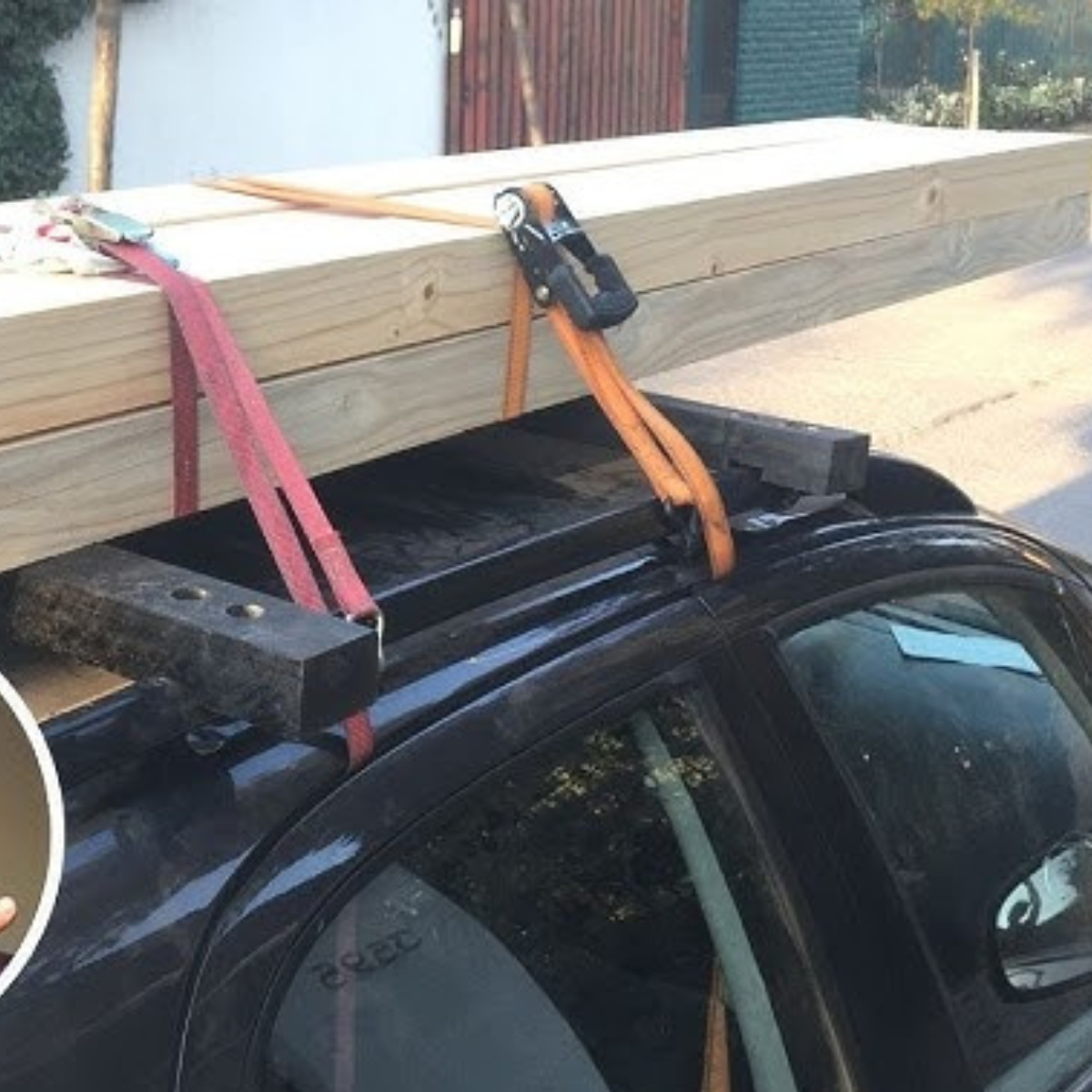 Cinta Sujeta Carga Catraca Tolsen 25mm X 2.5m 100kg Set De 2 - Imagen 3