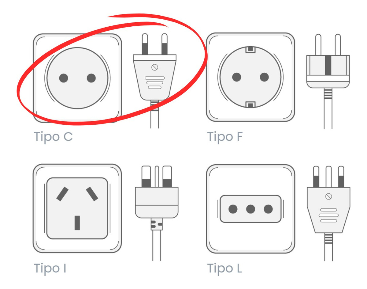 Adaptador Roraima 717128 2p 1u Blanco Y Negro - 6 - Imagen 8