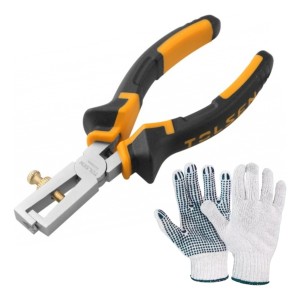 Pinza Pelacables Tolsen 6 Naranja 160mm Acero - Roraima