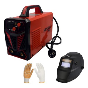 Soldadora Inverter Hessen 200a + Careta Fotosensible