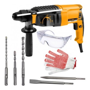 Martillo Rotativo Industrial 800w 26mm 2,8j 50hz Tolsen -sc-