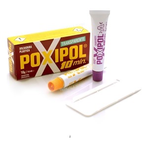 Soldadura Plastica Poxipol Transparente 14 Ml - Supercenter-