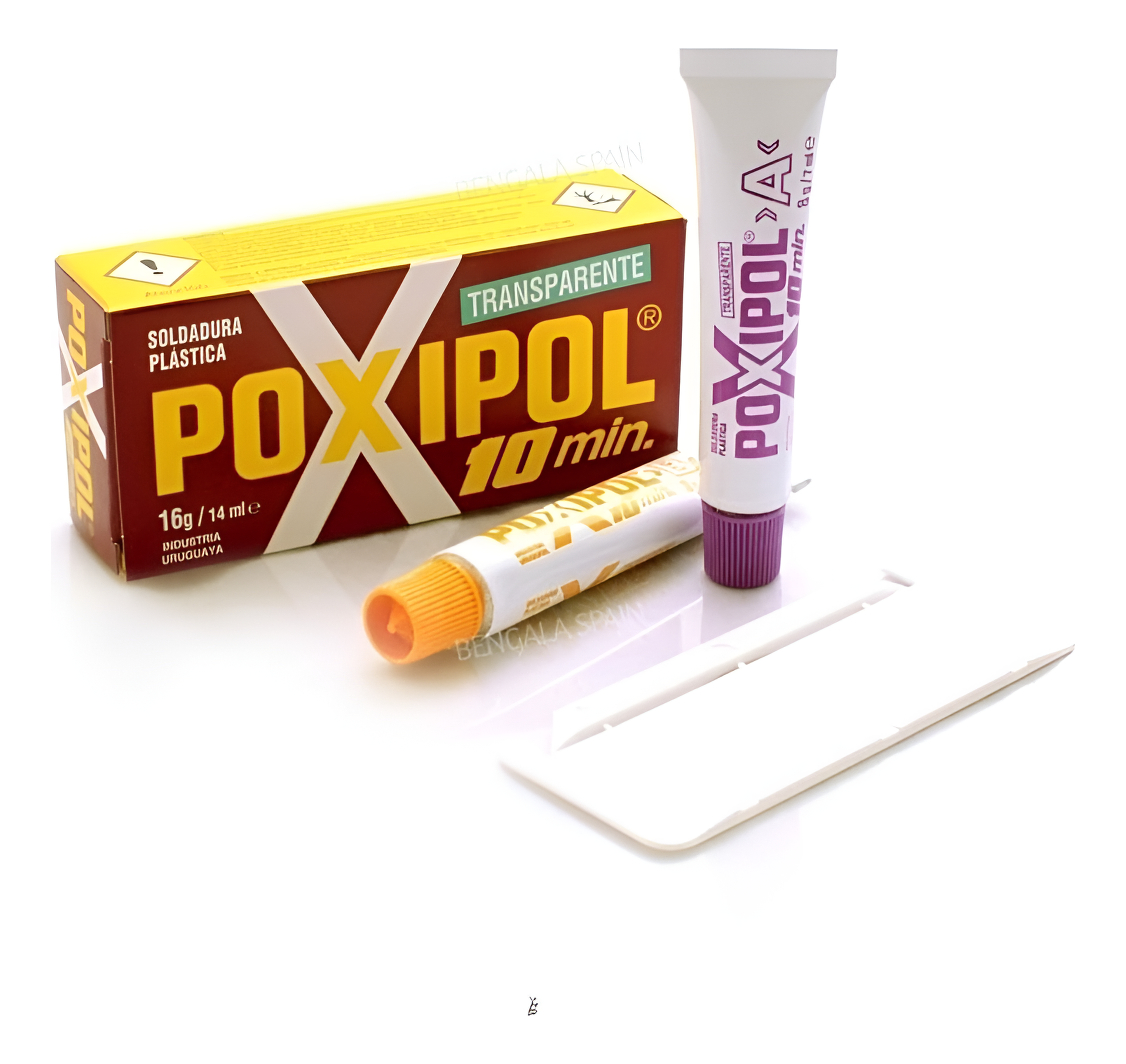 Soldadura Plastica Poxipol Transparente 14 Ml - Supercenter-