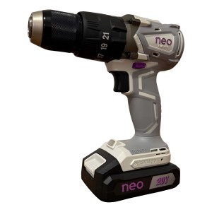 Taladro Percutor 20v Neo Brushless + Batería Y Cargador