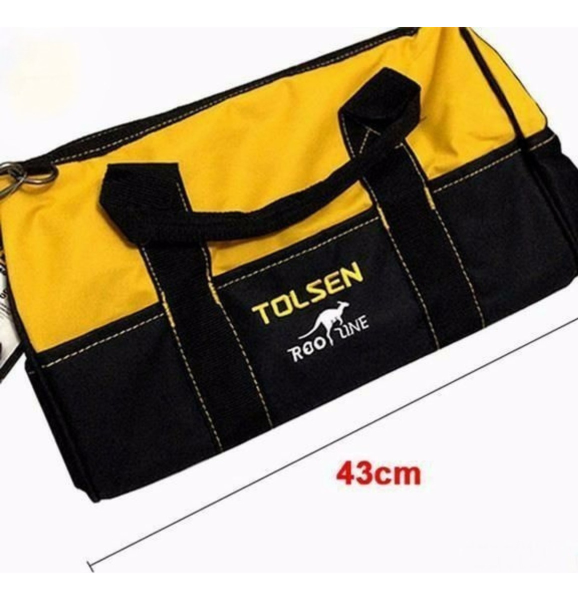 Bolso Para Herramientas Tolsen De Tela Liviana 1,3kg - Sc - - Imagen 4