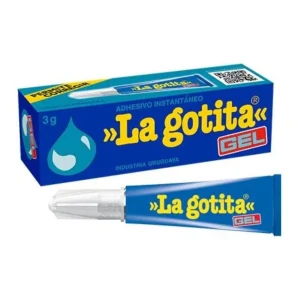 Pegamento Instantáneo En Gel La Gotita Gel 3g Adhesivo Gral Color Transparente