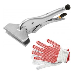 Abrazadera Boca Plana Tolsen 250mm 10 Pulgadas Niquelado -sc