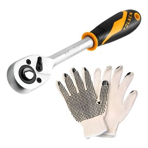 Llave De Criquet Tolsen Industrial Reversible 1/2 Pulgadas