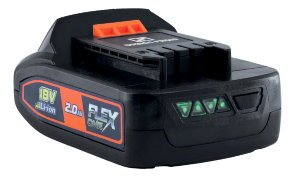 Kit Cargador 21v 2.4a + BaterĂa 18v 2ah Dowen Pagio Flex - Imagen 6