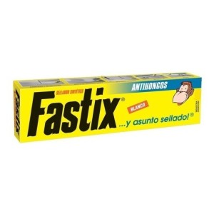 Fastix Sellador Sintetico De Silicona Antihongos 9gr Blanco