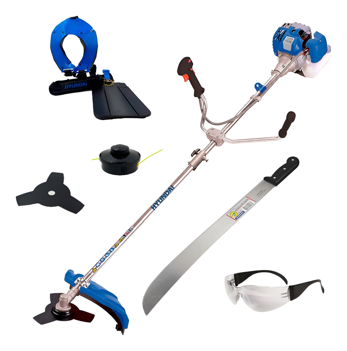 Desmalezadora Hyundai Roraima 43cc 1.7hp + Accesorios