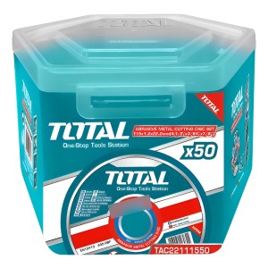 Set 50 Discos De Corte Metal Total Amoladora 4.1/2'' -sc-