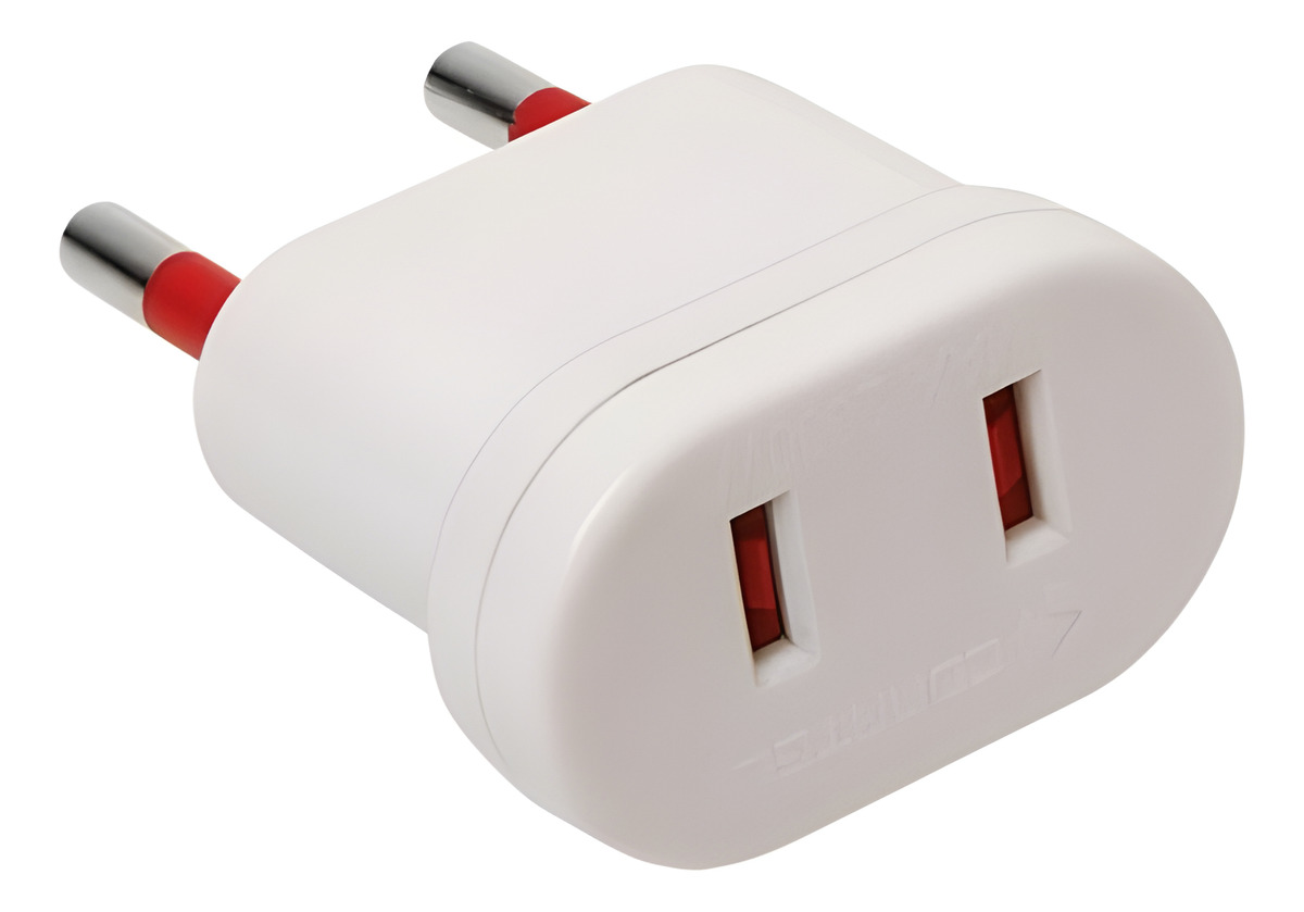 Adaptador Roraima 717128 2p 1u Blanco Y Negro - 6 - Imagen 2