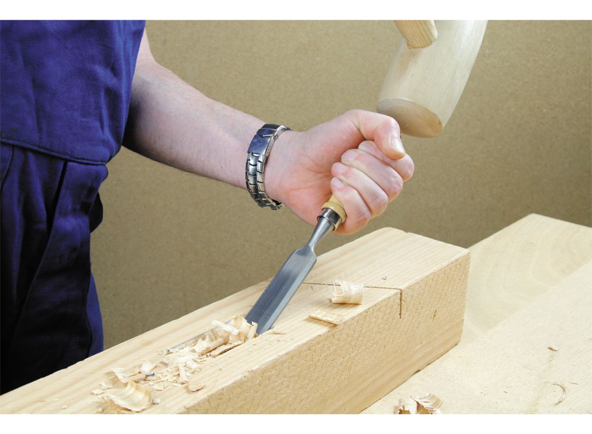 Cincel Formon Carpintero Tolsen 19mm De Cromo Vanadio - Sc - - Imagen 2