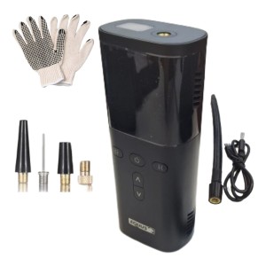 Compresor Inflador 60w 7.4v Portatil Inalambrico Powerbank