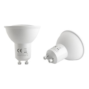 Lámpara Led Dicroica Gu-10 6w 400lm Luz Fría -supercenter-