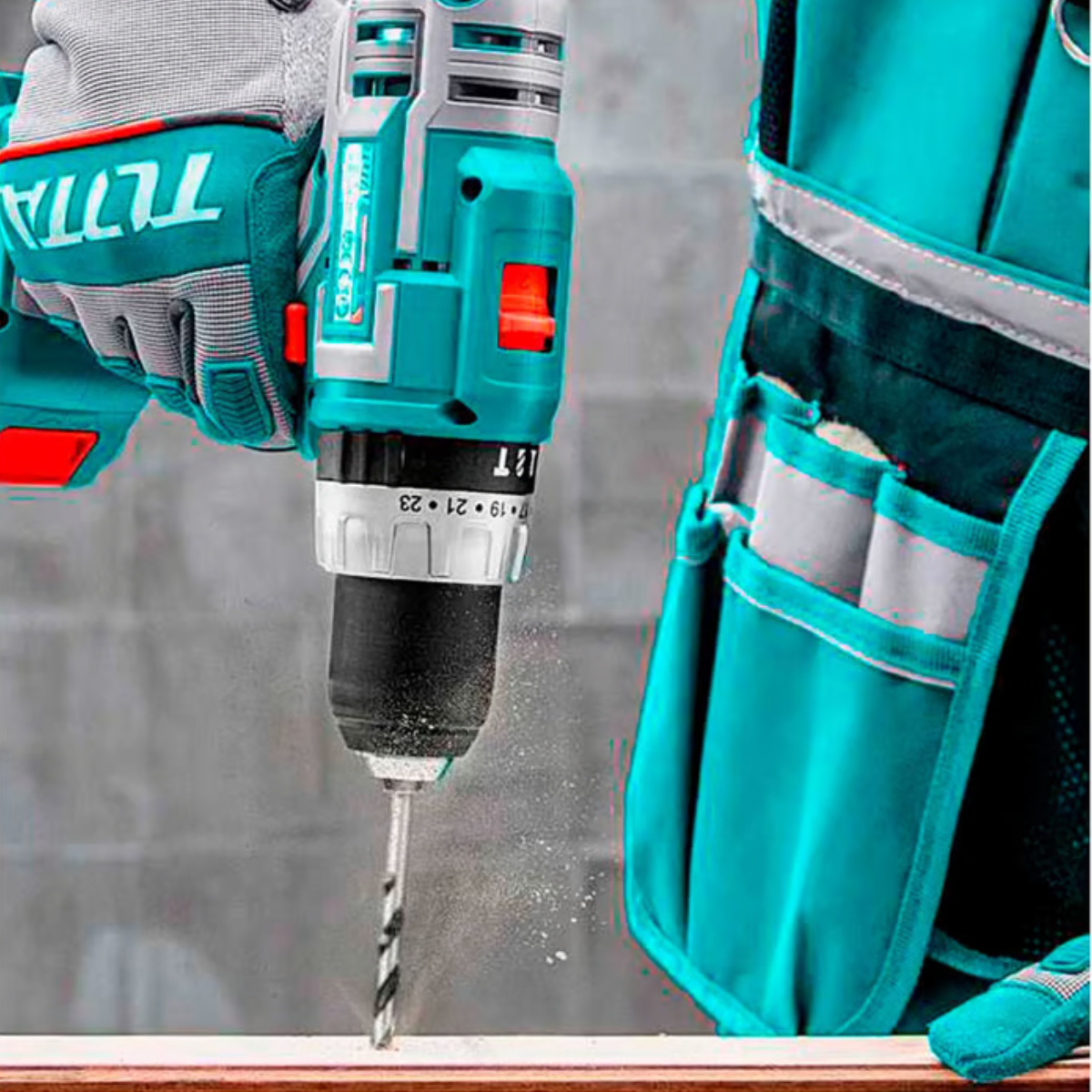 Taladro Percutor Atornillador 20v 13mm Sin Carbones - Sc - Imagen 3