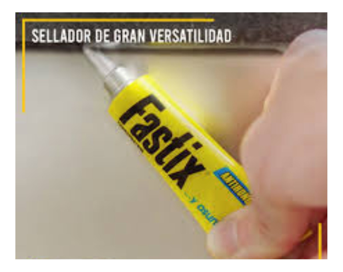 Fastix Sellador Sintetico De Silicona Antihongos 9gr Blanco - Imagen 7