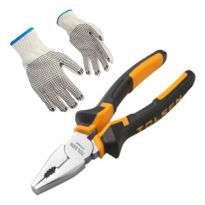 Alicate Tolsen Universal 200mm 8 Pulgadas Acero Forjado -sc-