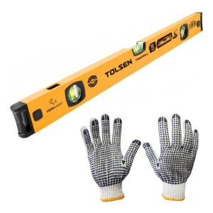 Nivel Aluminio Tolsen Industrial 24pulgadas 60cm Supercenter