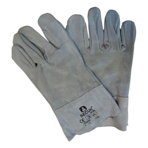 Guantes De Soldador Soldar Corto Secur Reforzado -sc-