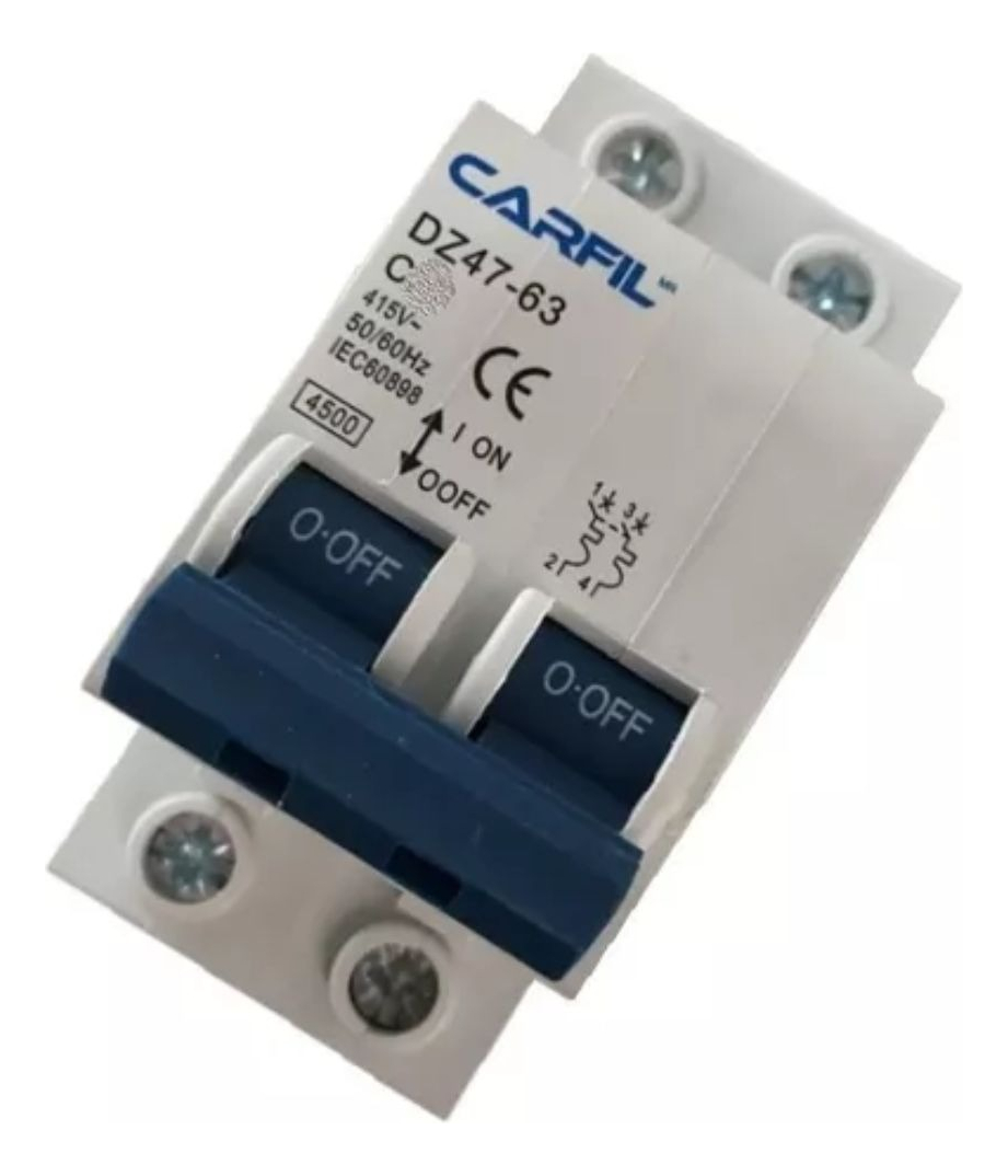 Llave Termica Bipolar Aprobadas Por Ute Y Ursea 10,16,20,25a