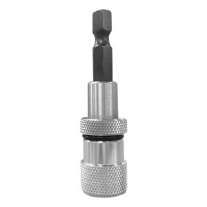 Porta Punta Magnético Total 60mm Con Limitador Para Taladro