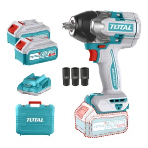 Llave De Impacto Inalámbrica 20v 1/2 850nm Doble Batería