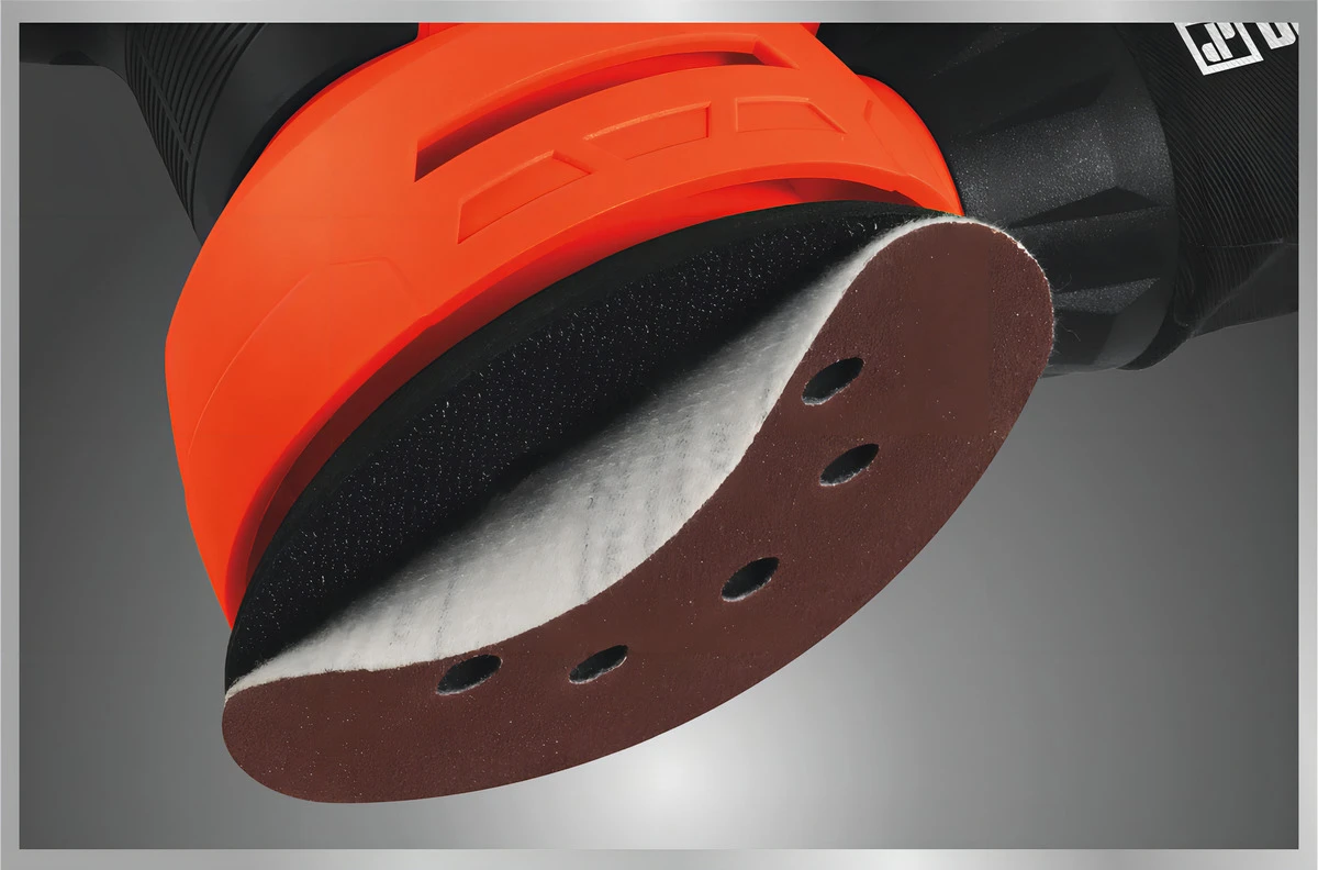 Lijadora Roto Orbital 18v 125mm Dowen Pagio Sin BaterĂa - Fc Color Naranja Frecuencia 2 - Imagen 2