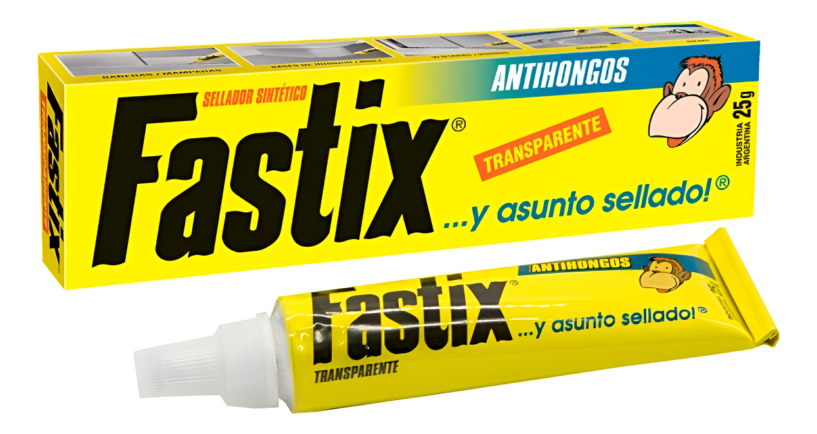 Fastix Sellador Sintetico De Silicona Antihongos 9gr -sc-