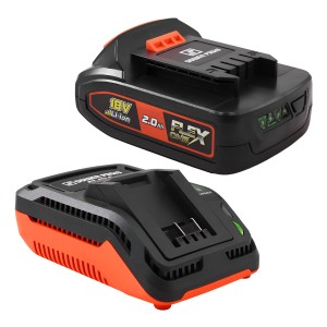 Kit Cargador 21v 2.4a + Batería 18v 2ah Dowen Pagio Flex