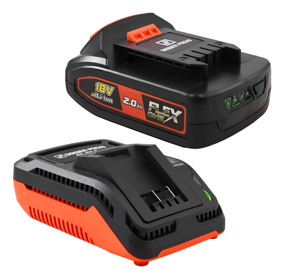 Kit Cargador 21v 2.4a + BaterĂa 18v 2ah Dowen Pagio Flex