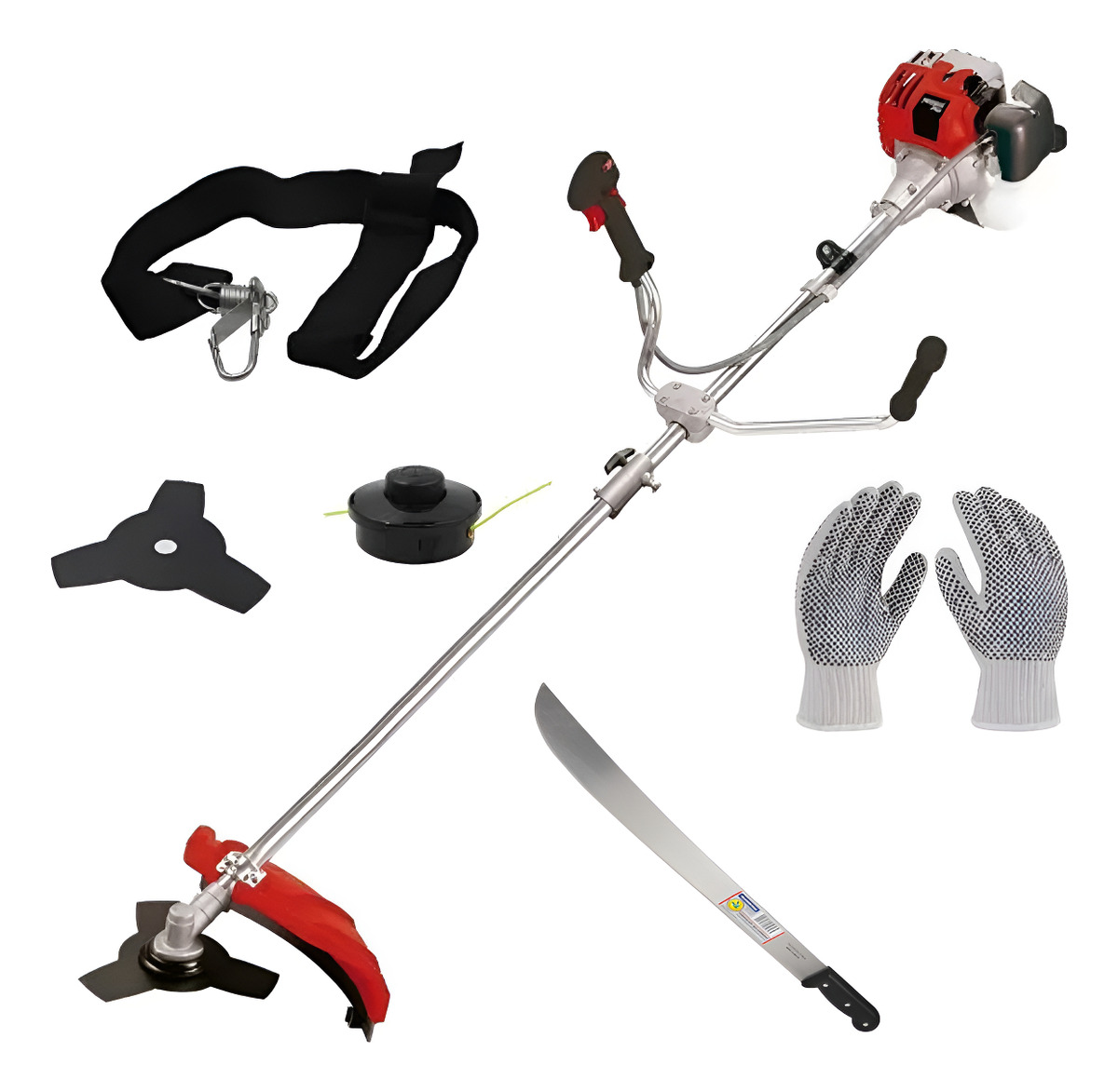 Desmalezadora A Nafta Roraima Pro 43cc Potente Y Eficaz