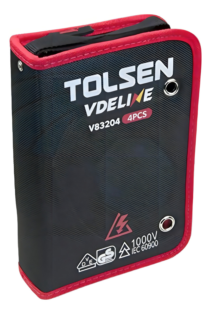 Alicates Aislados Tolsen 160mm 180mm 200mm Set 4 Piezas -sc- - Imagen 4