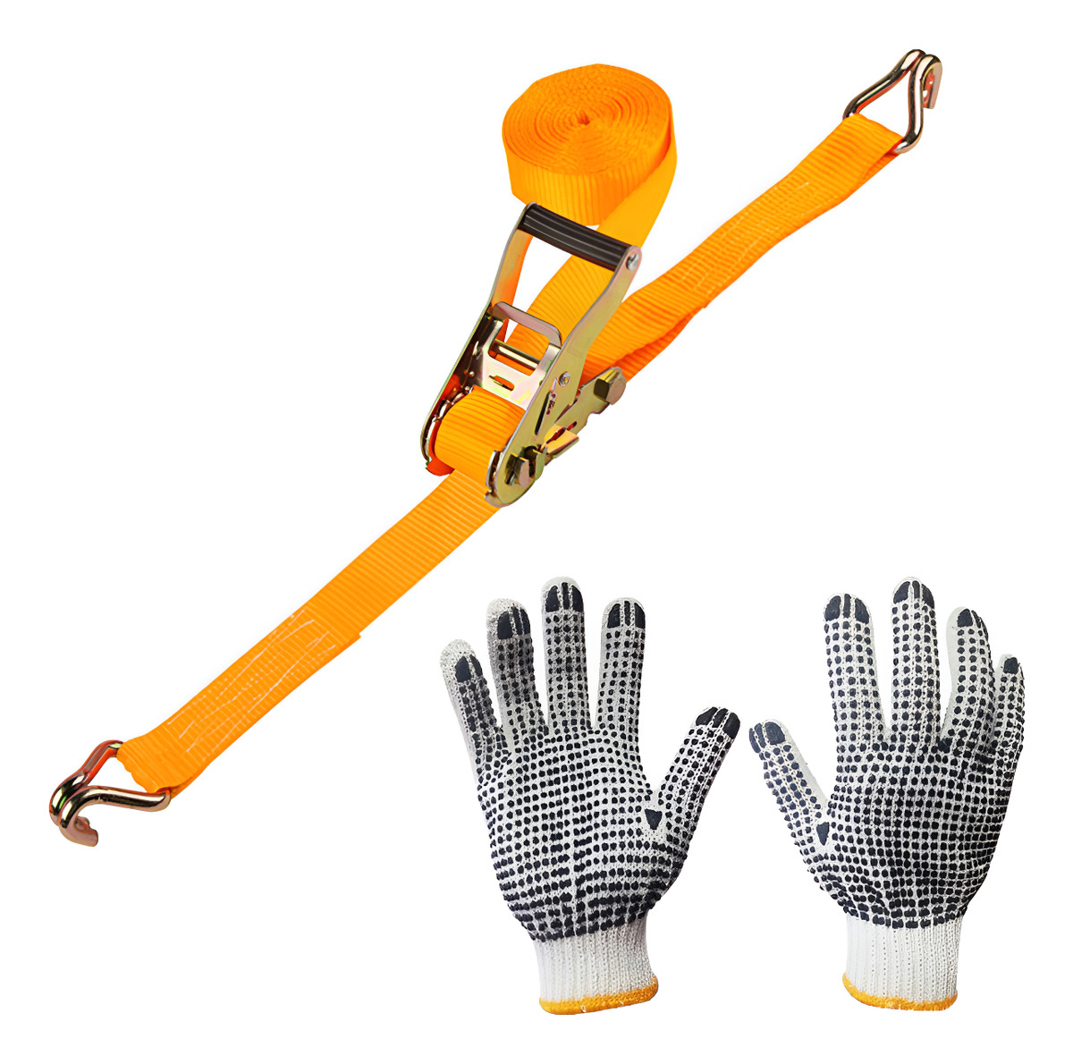 Cinta Catraca Tolsen 38mm X 6m PoliƩster 1000-2000dan - Sc -