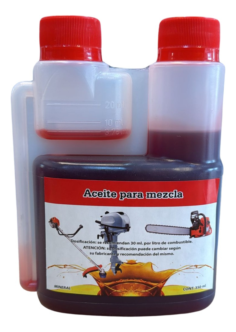 Aceite Para Mezcla 350cc P/motosierra Y Desmalezador - Sc -