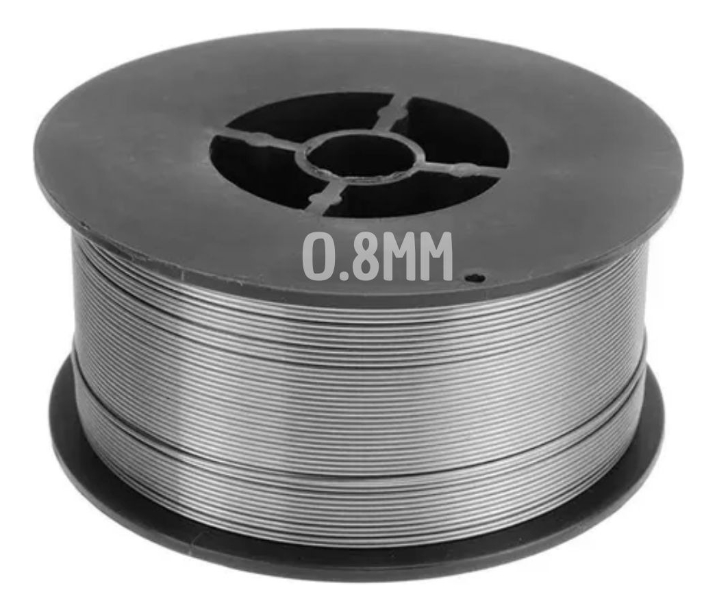 Alambre Flux - Sin Gas 0.9mm 1kg Ideal Chapa Acero Inox - Sc