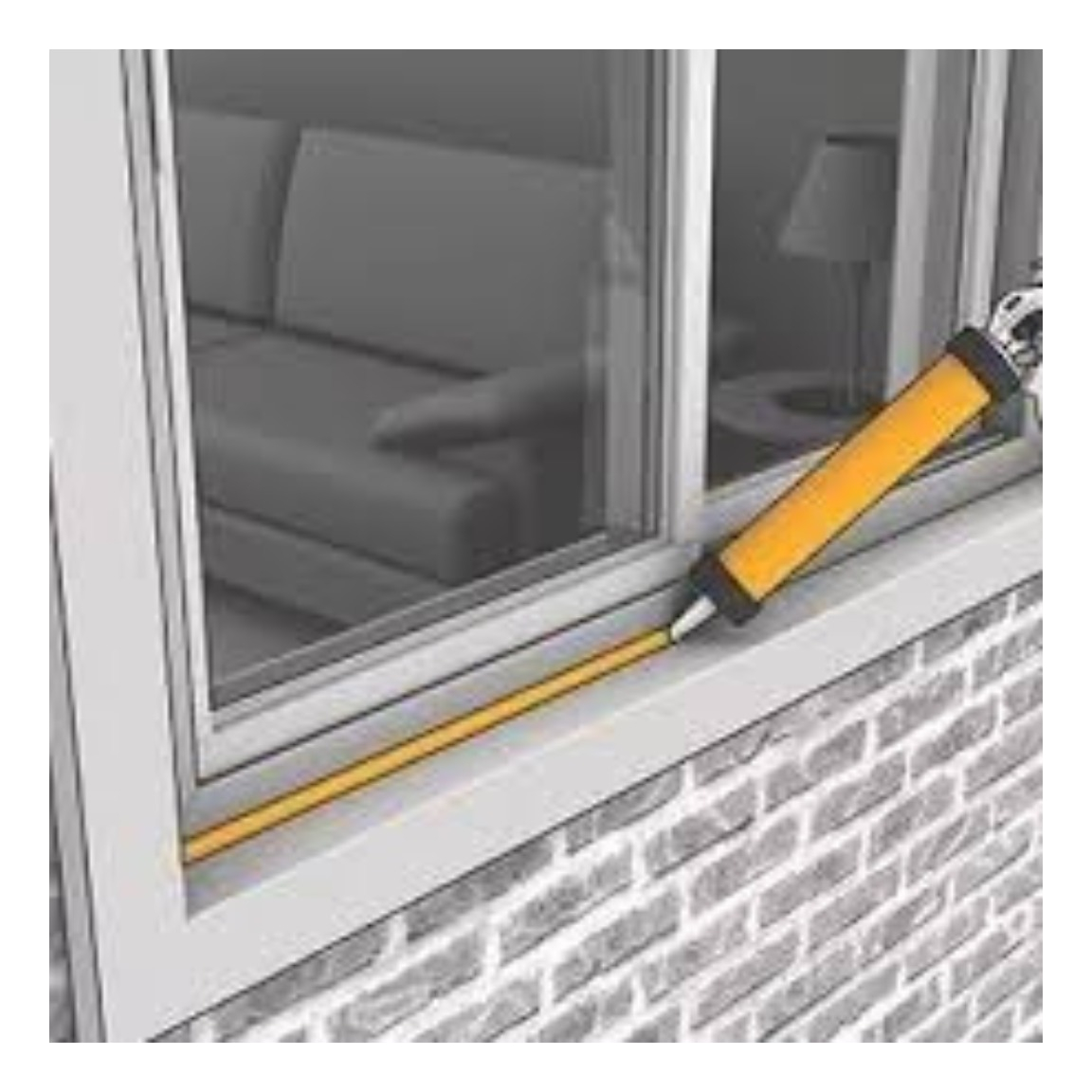 Silicona Neutra Tranp. 300 Ml Rex Sellante Plastico-metal - Imagen 6