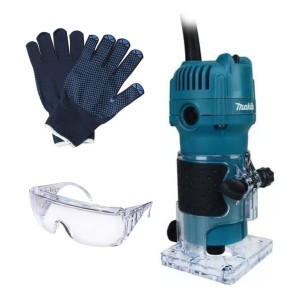 Router Fresadora De Mano 6mm Makita 530w Sc-