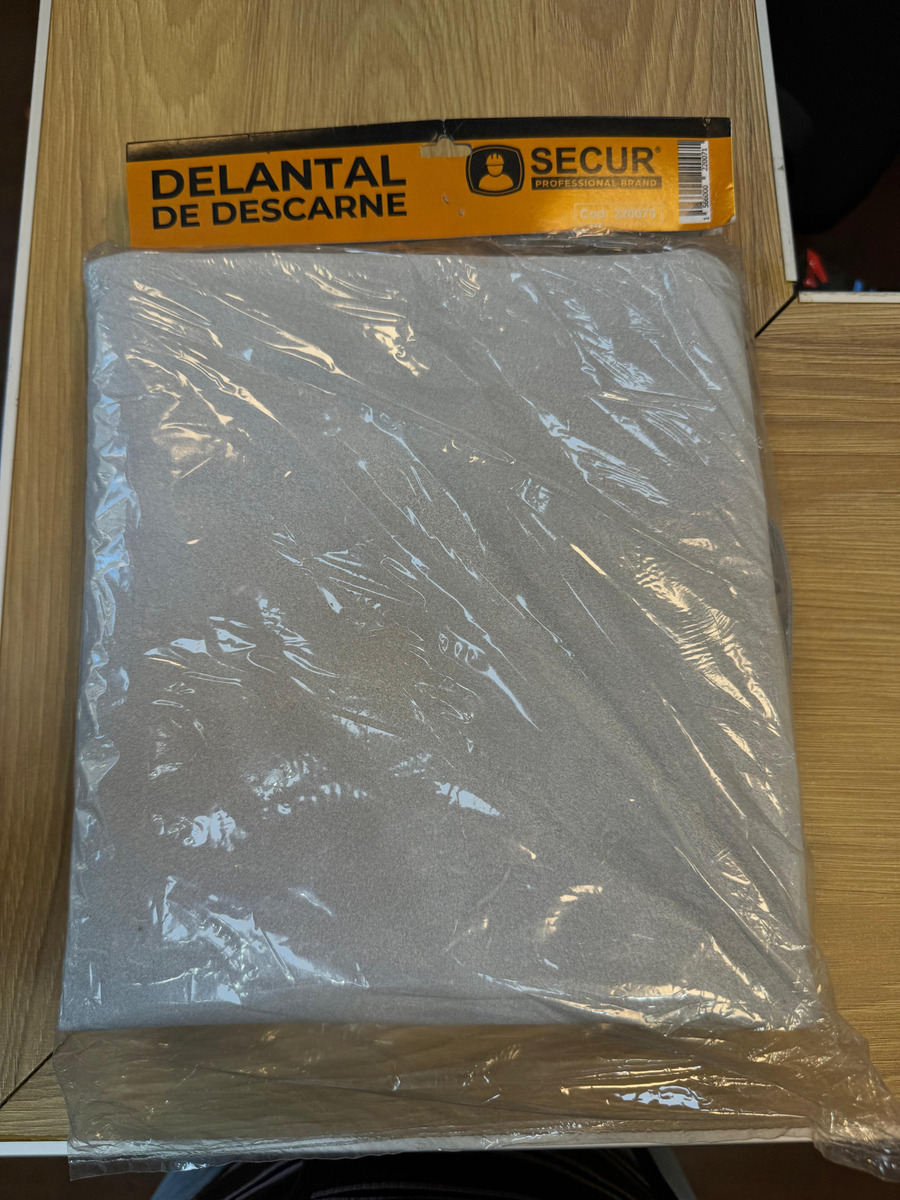 Delantal De Soldador Redondo Cuero Secur + Guantes -sc- - Imagen 4