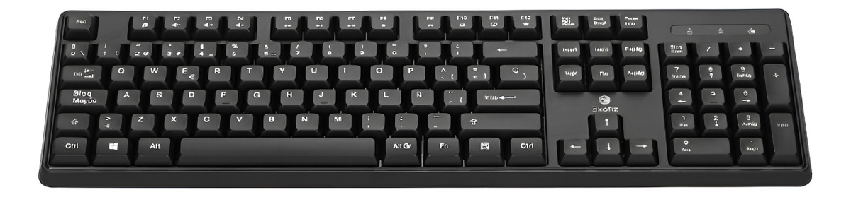 Combo Inalámbrico Exofiz Teclado Y Mouse 2.4ghz Negro - Imagen 6