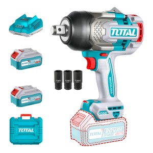 Llave De Impacto Total Incluye Maletín + Guantes + Lentes