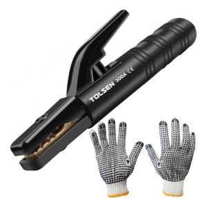 Pinza Porta Electrodo 300a Tolsen 2.0-6.35mm De Hierro Laton