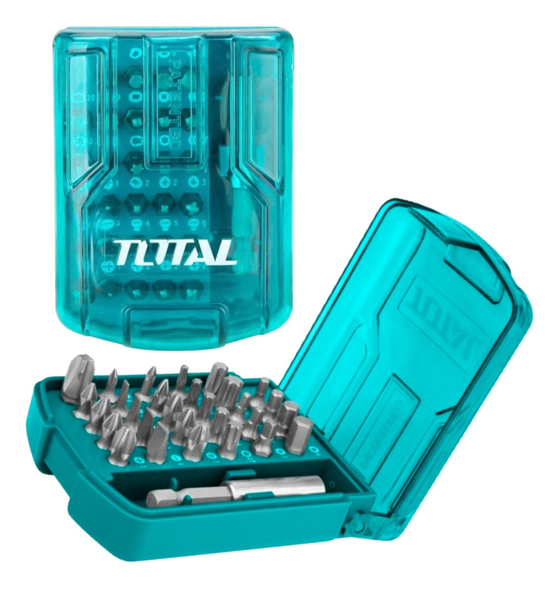 Porta Puntas 1/4 Magnético + Organizador + 29 Puntas 25mm