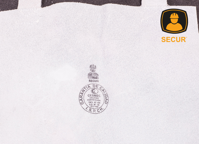 Delantal De Soldador Redondo Cuero Secur + Guantes -sc- - Imagen 2