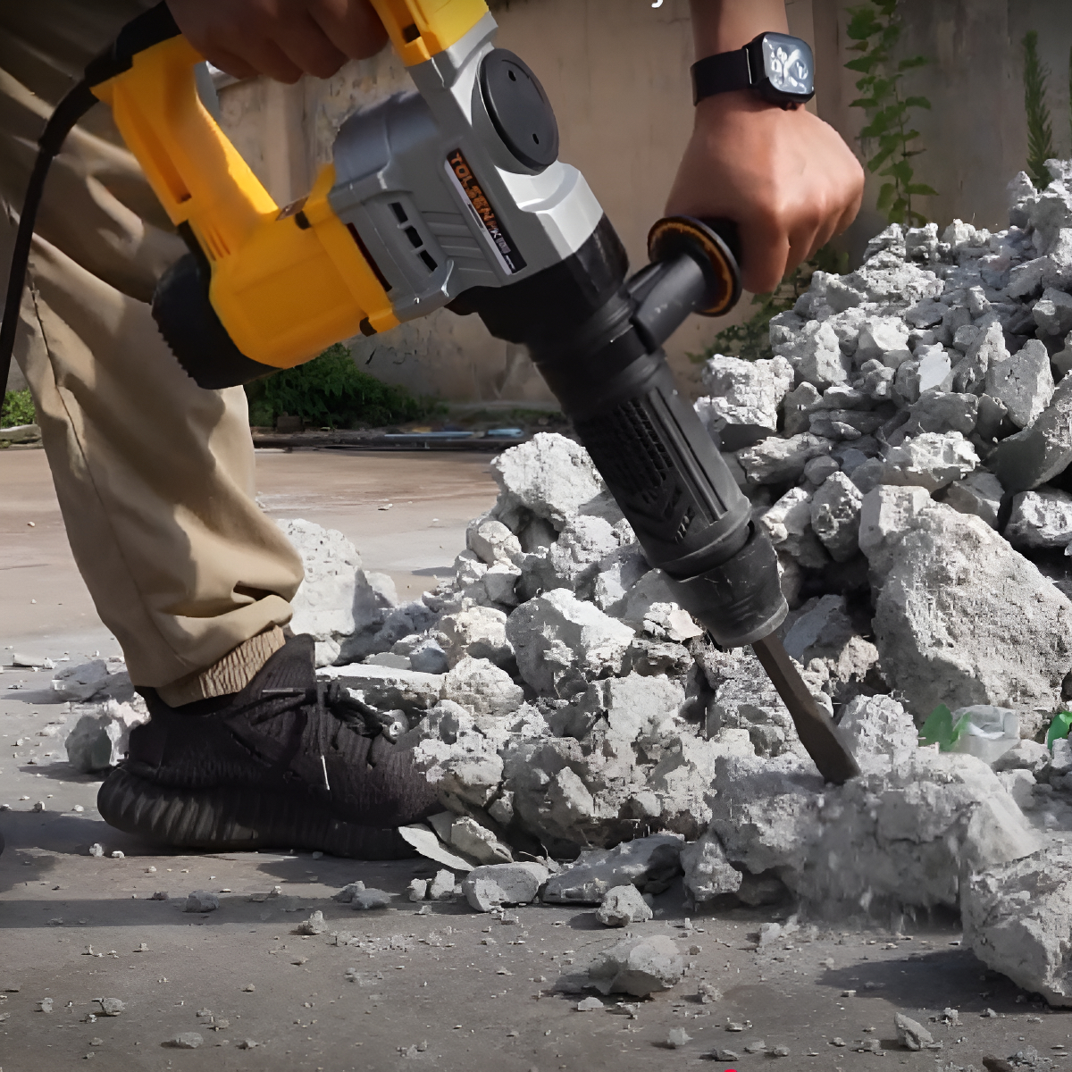 Martillo Demoledor Tolsen Electrico 1050w 230v 10j - Sc - - Imagen 6