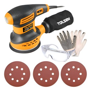 Lijadora Roto-orbital Aleatoria Circular 125mm 280w 230v