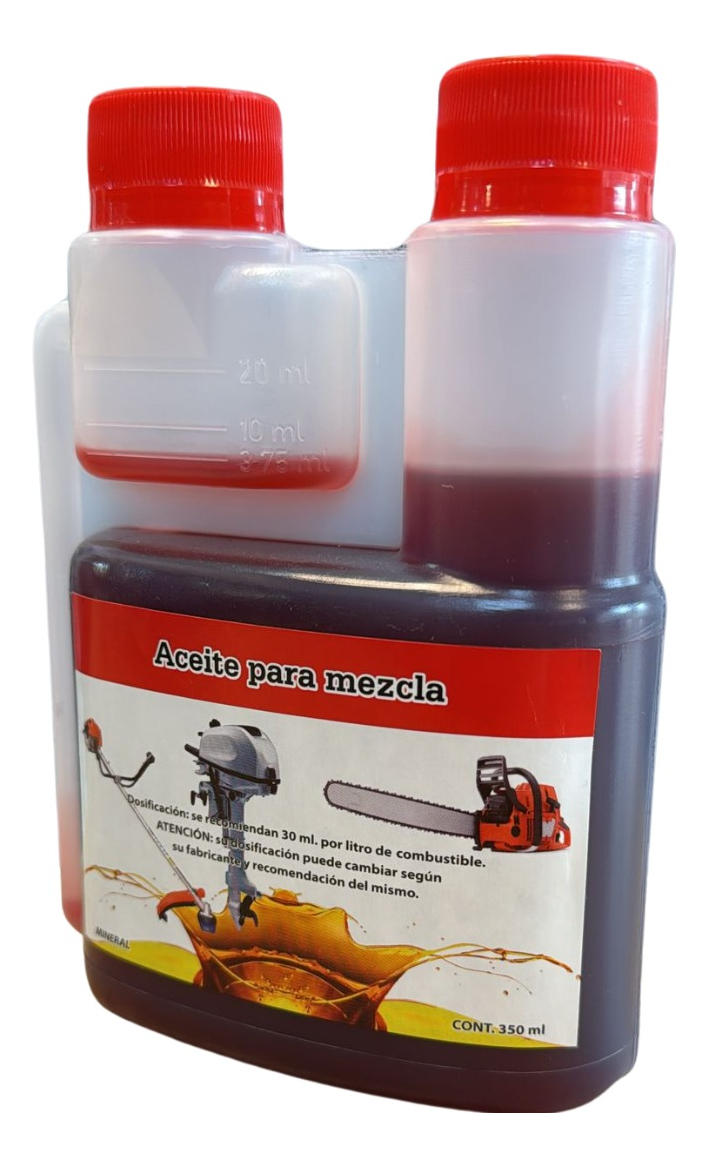 Aceite Para Mezcla 350cc P/motosierra Y Desmalezador - Sc - - Imagen 2