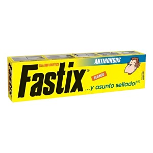 Fastix Sellador Sintetico De Silicona Antihongos 9gr Blanco
