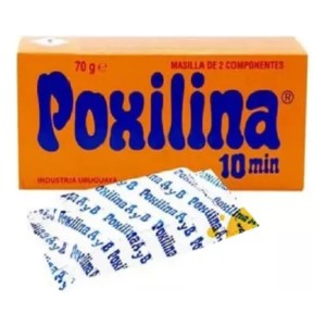 Poxilina Masilla De Dos Componentes 10min. 38ml Suchina Pf